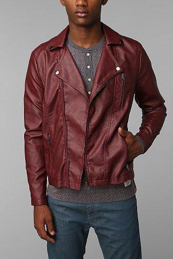 Kc By Kill City Faux-leather Moto Jacket