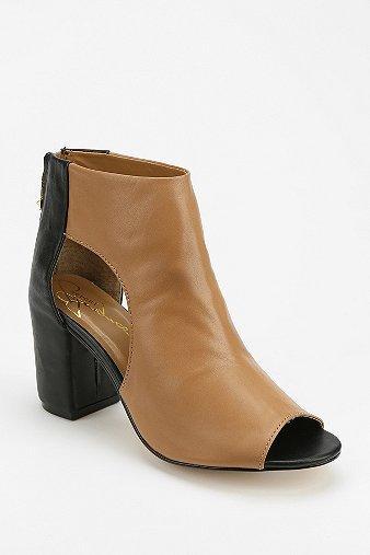 Report Signature Bryanna Cutout Peep-toe Ankle Boot