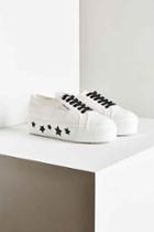 Urban Outfitters Superga 2790 Star Platform Sneaker,white,7.5