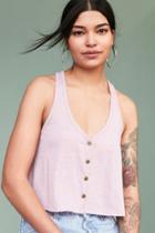 Urban Outfitters Ecote Benny Button-down Swing Tank Top