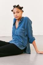 Silence + Noise Heffe Pullover Tunic Shirt