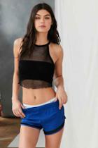 Urban Outfitters Out From Under Gwen Fishnet Cropped Tank Top,black,l