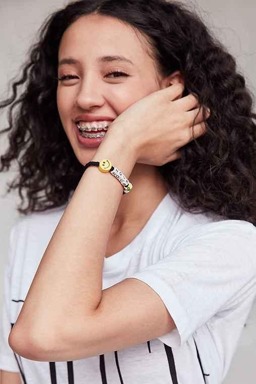 Urban Outfitters Venessa Arizaga Happy Hour Bracelet,black,one Size