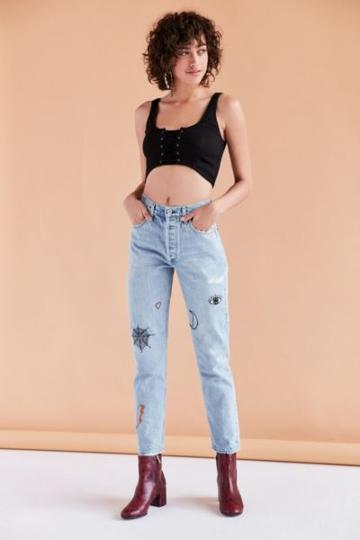 Urban Outfitters Agolde X Uo Jamie High-rise Jean - Rescued Crush