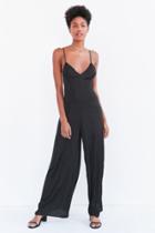 Urban Outfitters Silence + Noise Kali Satin Wide-leg Jumpsuit