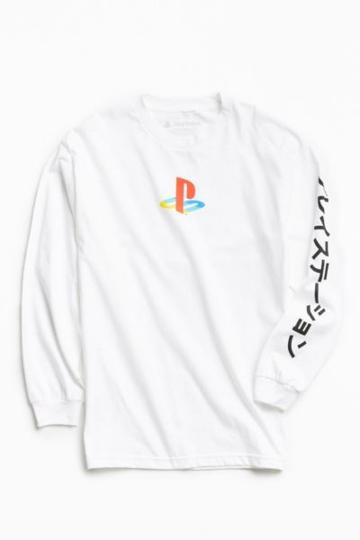 Urban Outfitters Playstation Long Sleeve Tee