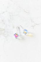 Urban Outfitters Prism Geo Post Earring