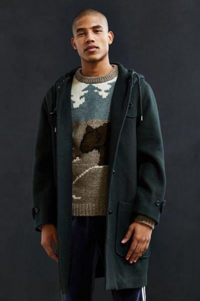Urban Outfitters Uo Toggle Duffle Coat