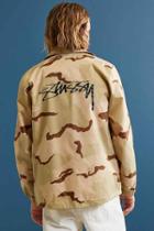 Urban Outfitters Stussy Spring Coach Jacket,tan,l