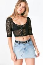 Urban Outfitters Kimchi Blue Scarlett Lace Top