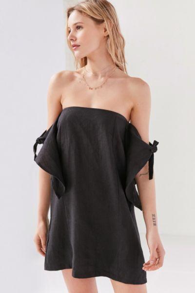 Sir The Label Bella Off-the-shoulder Mini Dress