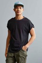 Urban Outfitters Uo Upper Cut Tee,washed Black,m