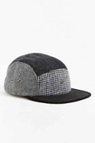 Urban Outfitters Obey Patchwork 5-panel Hat,black,one Size