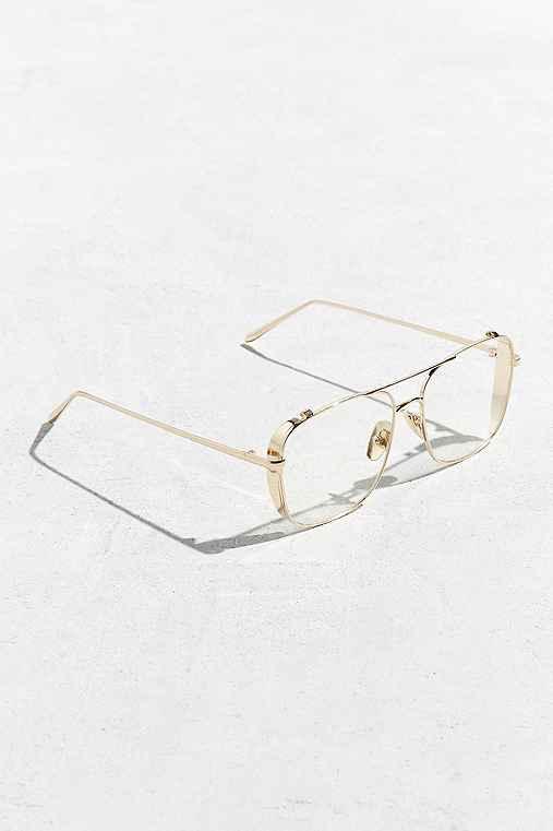 Urban Outfitters Roial Ohara Readers,gold,one Size
