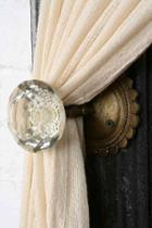 Urban Outfitters Door Knob Curtain Tie-back,antique Brass,one Size