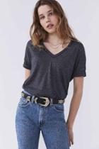 Urban Outfitters Project Social T Dylan Oversized Tee,black,l