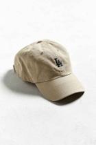 Urban Outfitters '47 Brand La Micro Logo Baseball Hat,tan,one Size