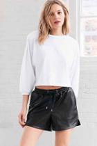 Urban Outfitters Silence + Noise Out And About Long-sleeve Tee,white,m/l