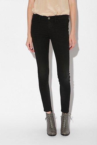 Silence + Noise Crinkle Denim Legging - Black