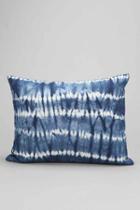 Urban Outfitters Magical Thinking Crazy Tie-dye Pillow,blue,one Size