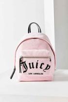 Urban Outfitters Juicy Couture For Uo Velvet Mini Backpack,pink,one Size