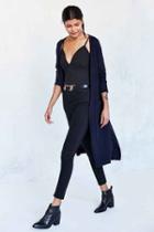 Urban Outfitters Bdg Mia Maxi Cardigan,blue,m
