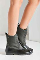 Urban Outfitters Bass Daisy Duck Boot,black,9