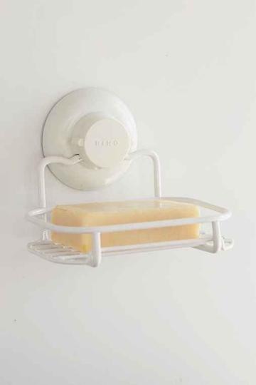 Urban Outfitters Bino Suction Cup Soap Dish,white,s