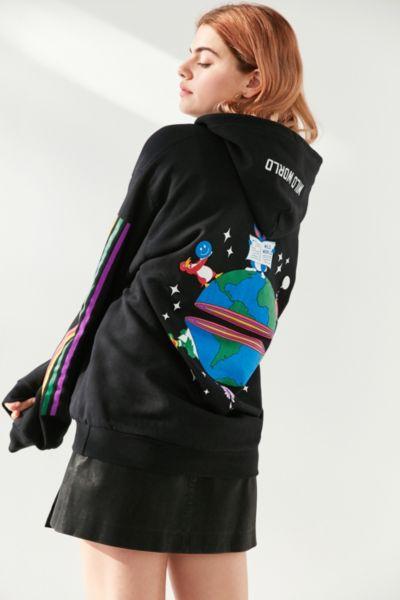 Silence + Noise Wild World Hoodie Sweatshirt