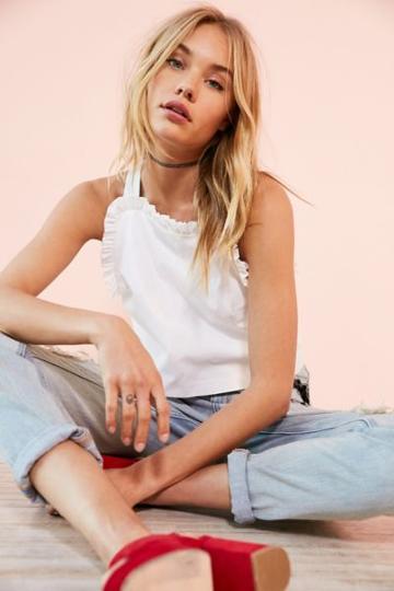 Cooperative Dotty Ruffle Apron Cami