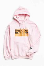 Urban Outfitters Pleasures X Elvis Eyes Hoodie Sweatshirt,pink,s