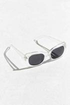 Urban Outfitters Chunky Square Sunglasses,clear,one Size