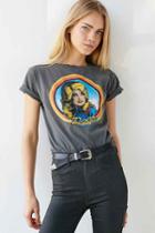 Urban Outfitters Midnight Rider Dolly Parton Tee,washed Black,l