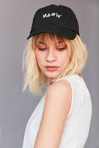 Urban Outfitters The Style Club Love Club Baseball Hat,black,one Size