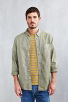 Urban Outfitters Cpo Garment Overdyed Oxford Button-down Shirt
