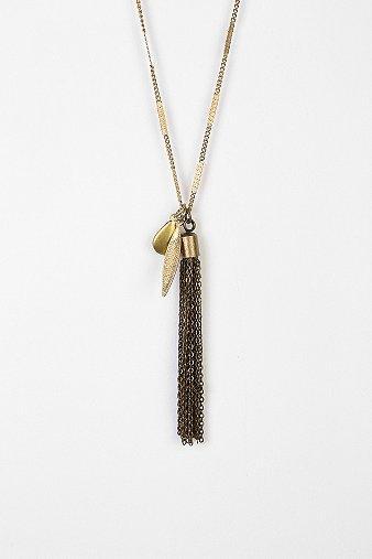 Brooklyn Charm Tassle Necklace