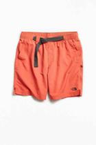 Urban Outfitters The North Face Class V Belted Nylon Short,rust,s