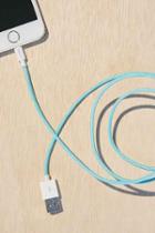 Urban Outfitters Le Cord 3-ft Iphone And Ipad Premium Usb Charger,gold,one Size