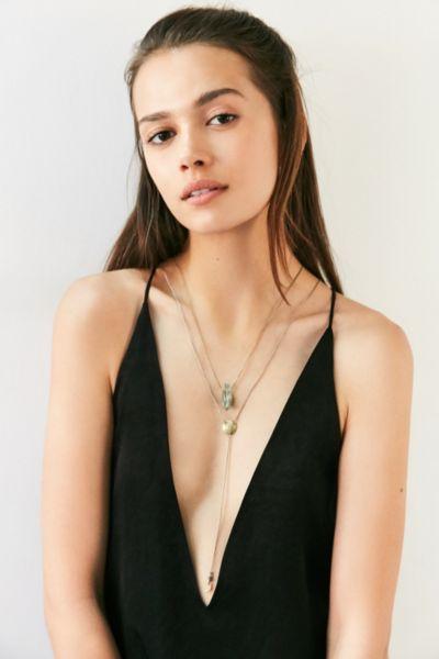 Urban Outfitters Spirited Layering Lariat Necklace Set