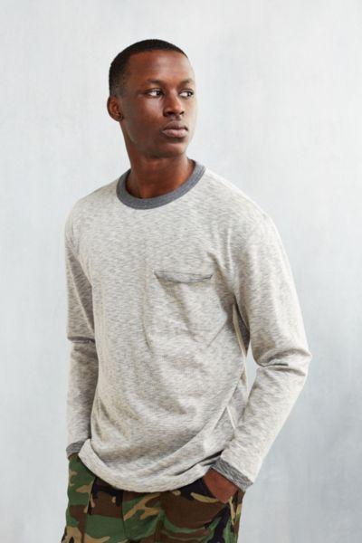 Cpo Delta Plated Slub Long-sleeve Tee