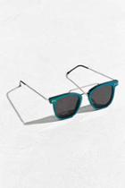 Urban Outfitters Spitfire Ftl Sunglasses,green,one Size