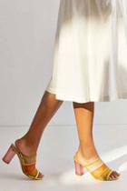 Urban Outfitters Lena Mesh Lucite Heel,multi,7