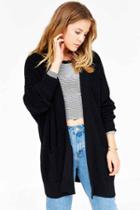 Urban Outfitters Bdg Parker Cardigan,black,xs