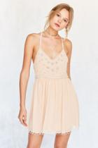 Urban Outfitters Kimchi Blue Snow Queen Embellished Mini Dress