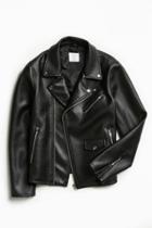 Urban Outfitters Uo Faux Leather Moto Jacket