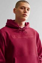 Urban Outfitters Champion Reverse Weave Hoodie Sweatshirt,berry,m