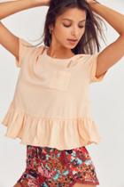 Truly Madly Deeply Babydoll Peplum Tee