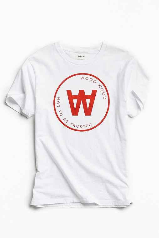 Urban Outfitters Wood Wood Seal Tee,white,xl