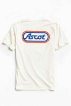 Urban Outfitters Ascot Track Pocket Tee,ivory,s