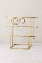 Urban Outfitters Emilia Tiered Jewelry Stand,gold,one Size